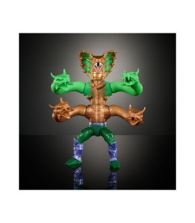 Figura King Hiss Tortles of Grayskull MOTU X TMNT Articulada 14 cms