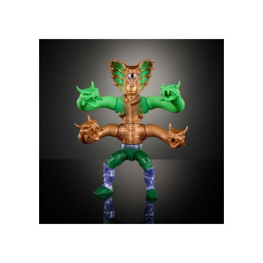 Figura King Hiss Tortles of Grayskull MOTU X TMNT Articulada 14 cms