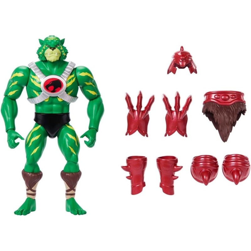 Figura Battle Cat-Man Masters of the Universe & Thunder Cats Cartoon Collection Articulada 14 cms