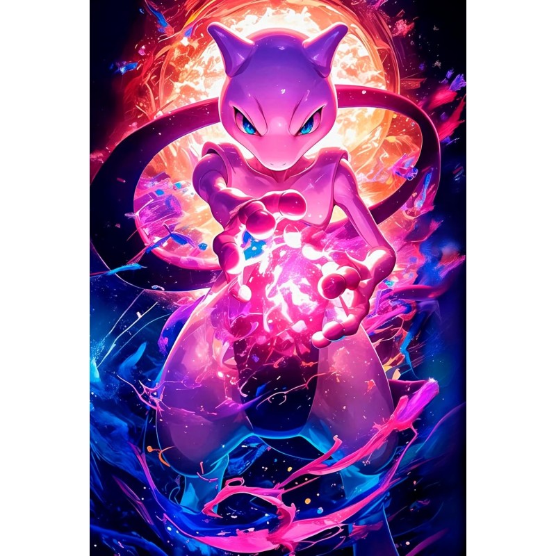 Placa Decorativa Pokémon Newton Metálica Cuadro Póster HD