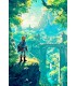 Placa Decorativa Zelda: Breath of the Wild Metálica Cuadro Póster HD
