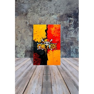 Placa Decorativa One Piece Metálica Cuadro Póster HD