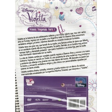 Violetta DVD Primera Temporada Pt. 1 [DVD]