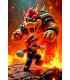 Placa Decorativa Mario & Bowser Metálica Cuadro Póster HD