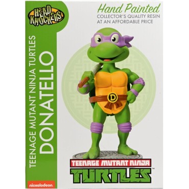 Figura Donatello TMNT Las Tortugas Ninja Head Knockers 16,5 cms