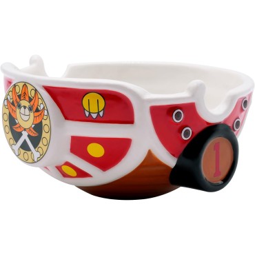 Bol 3D Thousand Sunny One Piece Cerámica 750 mls