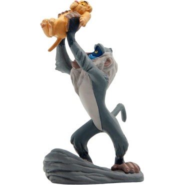 Figura Rafiki Y Simba Pride Rock El Rey León Disney 10 cms