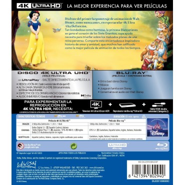 Snow White and the Seven Dwarfs [BLU_RAY]