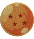 Felpudo Redondo Bola de Dragón 4 Estrellas Dragon Ball 50 cms