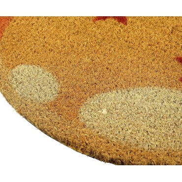 Felpudo Redondo Bola de Dragón 4 Estrellas Dragon Ball 50 cms