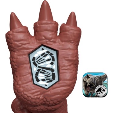 Figura Aucasaurus Con Sonido Jurassic World Rebirth Articulada 12 cms