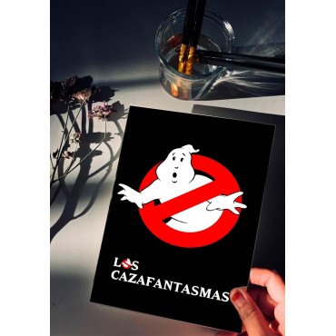 Placa Decorativa Cazafantasmas Metálica Cuadro Póster HD