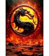 Placa Decorativa Mortal Kombat Metálica Cuadro Póster HD