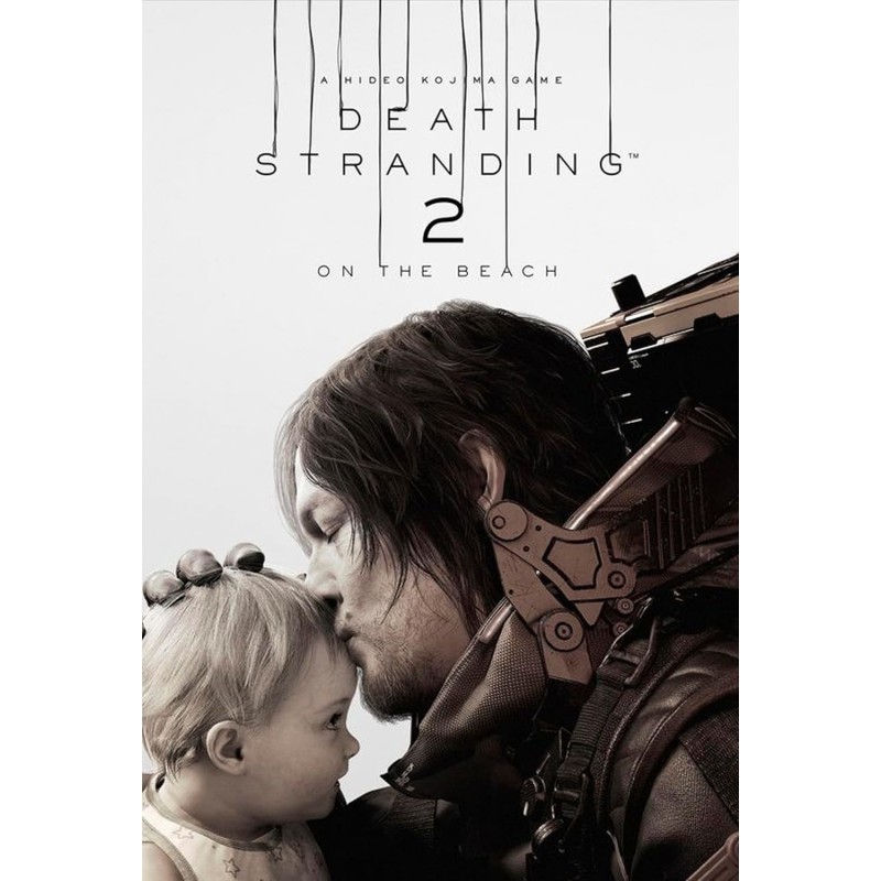 Placa Decorativa Death Stranding II Metálica Cuadro Póster HD