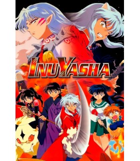 Placa Decorativa Inuyasha Metálica Cuadro Póster HD