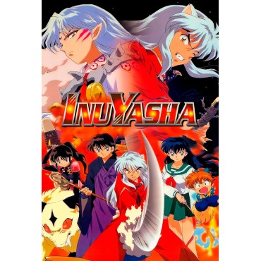 Placa Decorativa Inuyasha Metálica Cuadro Póster HD
