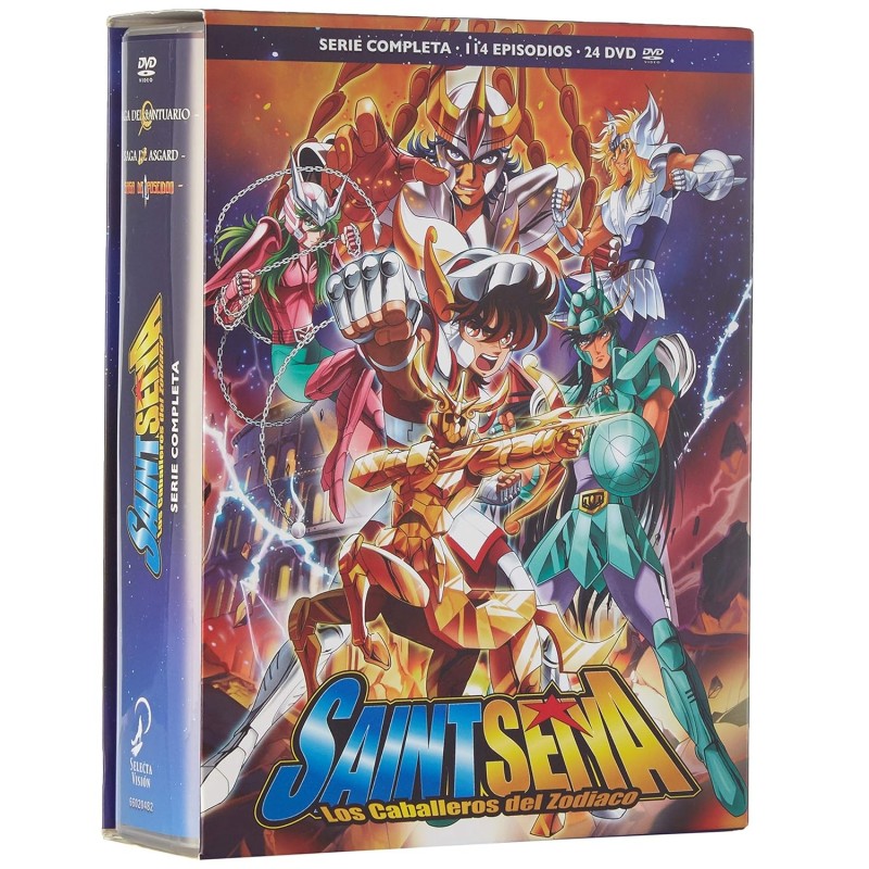 Saint Seiya Serie Clásica Completa. Episodios 1 A 114. [DVD]