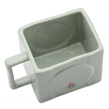 Taza 3D Consola Play Station Sony Cerámica 325 mls