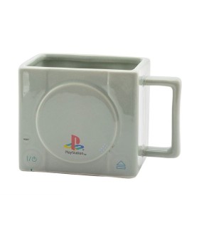 Taza 3D Consola Play Station Sony Cerámica 325 mls