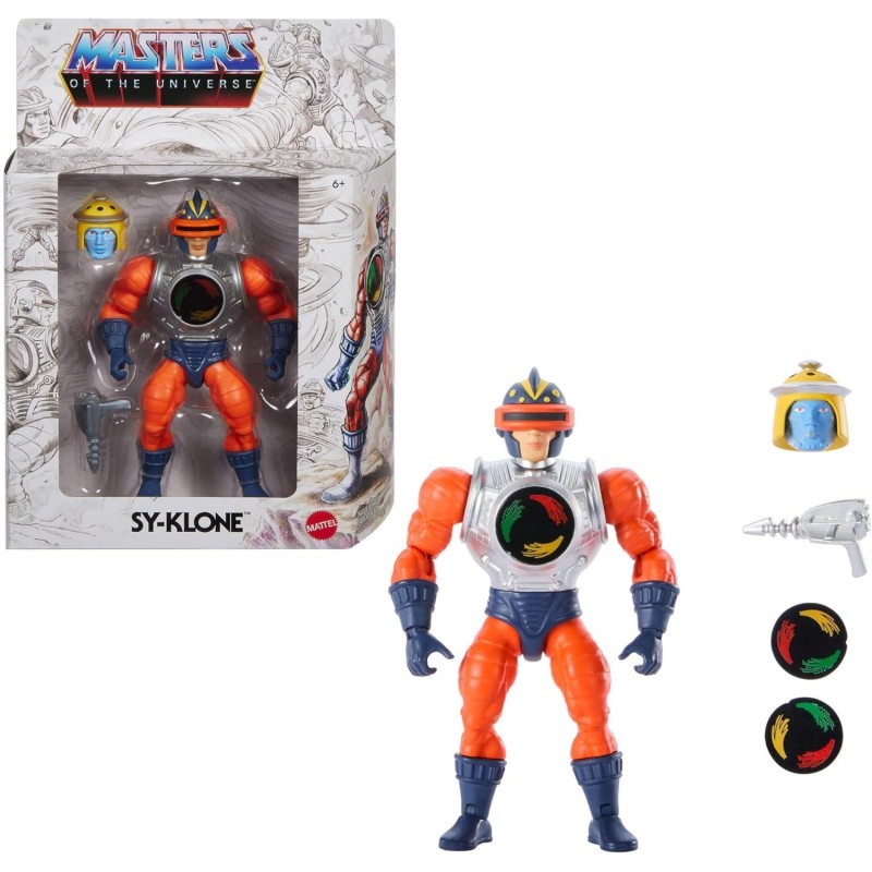 Figura Sy-Klone Masters Of The Universe Origins Sketchbook Series Articulada 14 cms