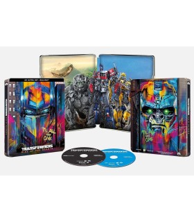 Transformers: El Despertar de las Bestias (Steelbook 1) (Transformers: Rise Of The Beasts) (4K UHD + Blu-ray) [Blu-ray]