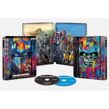 Transformers: El Despertar de las Bestias (Steelbook 1) (Transformers: Rise Of The Beasts) (4K UHD + Blu-ray) [Blu-ray]