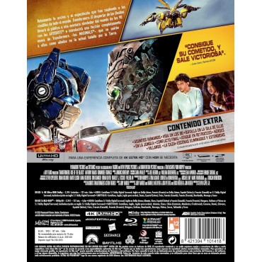 Transformers: El Despertar de las Bestias (Steelbook 1) (Transformers: Rise Of The Beasts) (4K UHD + Blu-ray) [Blu-ray]
