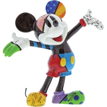 Figura Mickey Mouse Romero Britto Disney 9 cms