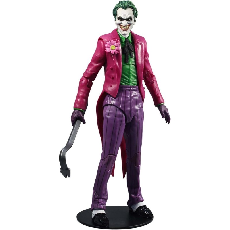 Figura The Joker: The Clown Batman: Three Jokers DC Articulada 18 cms