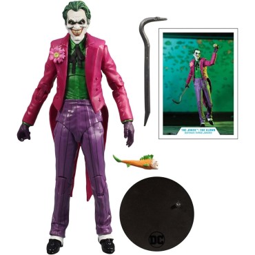 Figura The Joker: The Clown Batman: Three Jokers DC Articulada 18 cms
