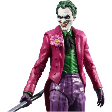 Figura The Joker: The Clown Batman: Three Jokers DC Articulada 18 cms