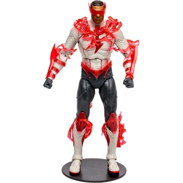 Figura Kid Flash Speed Metal DC Multiverse Articulada 18 cms