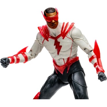 Figura Kid Flash Speed Metal DC Multiverse Articulada 18 cms