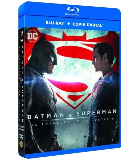 Batman V Superman: El Amanecer De La Justicia Blu-Ray + Copia Digital [Blu-ray]