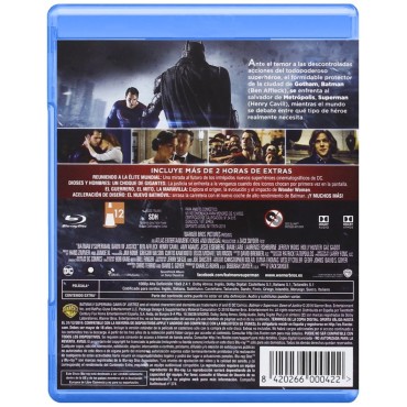 Batman V Superman: El Amanecer De La Justicia Blu-Ray + Copia Digital [Blu-ray]