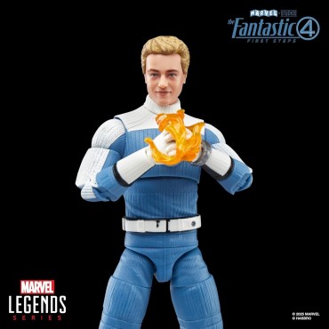 Figura Johnny Storm Los 4 Fantásticos Primeros Pasos Marvel Articulada 15 cms