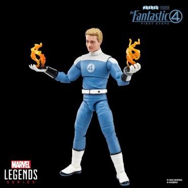 Figura Johnny Storm Los 4 Fantásticos Primeros Pasos Marvel Articulada 15 cms