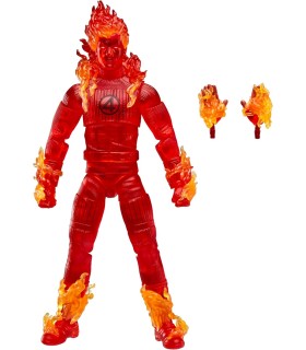 Figura Antorcha Humana Los 4 Fantásticos Primeros Pasos Marvel Articulada 15 cms