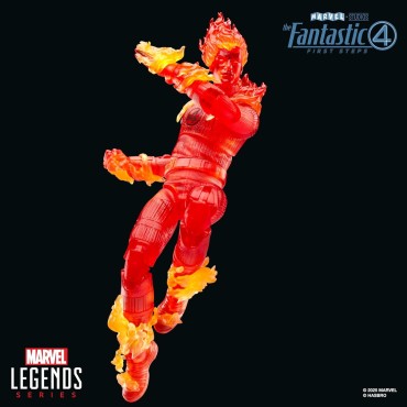 Figura Antorcha Humana Los 4 Fantásticos Primeros Pasos Marvel Articulada 15 cms