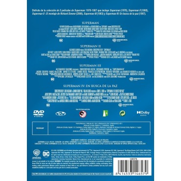 Superman I-IV [DVD] (1978, 1980, 1983, 1987)