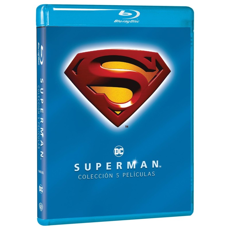 Superman I-IV [Blu-ray] (1978, 1980, 1983, 1987)