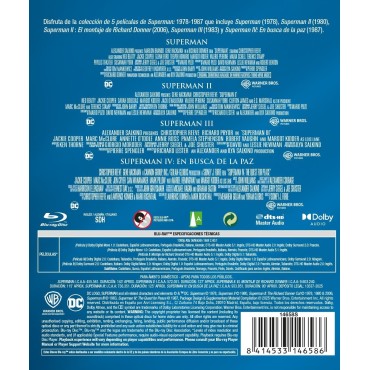 Superman I-IV [Blu-ray] (1978, 1980, 1983, 1987)