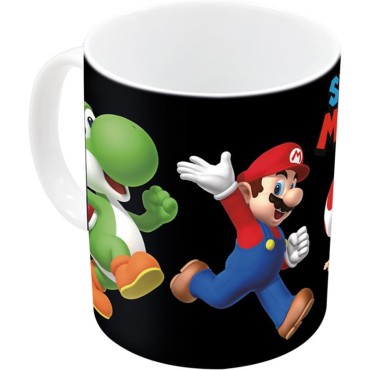 Taza Sensitiva al Calor Super Mario Bros Foto de Grupo Nintendo Cerámica 325 mls
