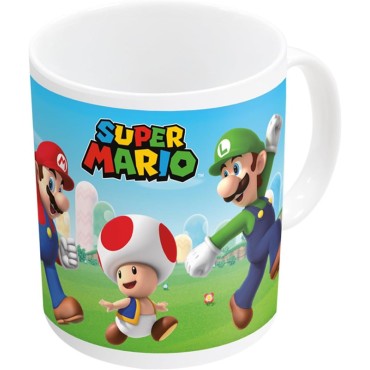 Taza Sensitiva al Calor Super Mario Bros Foto de Grupo Nintendo Cerámica 325 mls