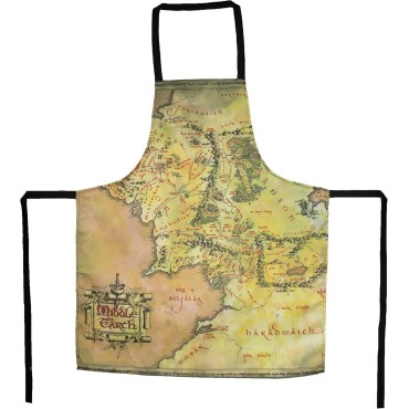 Delantal Mapa Tierra Media El Señor de los Anillos 