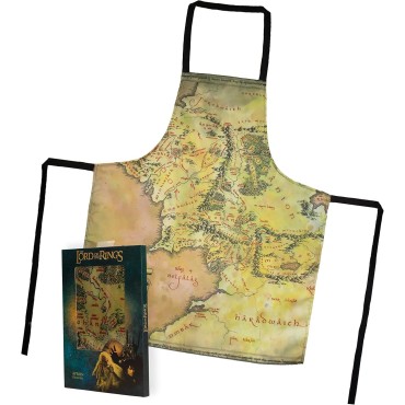 Delantal Mapa Tierra Media El Señor de los Anillos 
