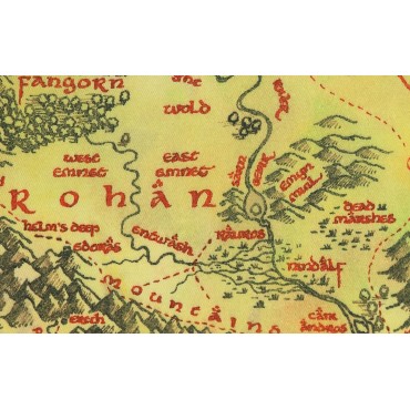 Delantal Mapa Tierra Media El Señor de los Anillos 