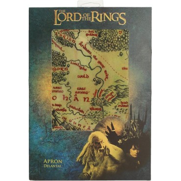 Delantal Mapa Tierra Media El Señor de los Anillos 