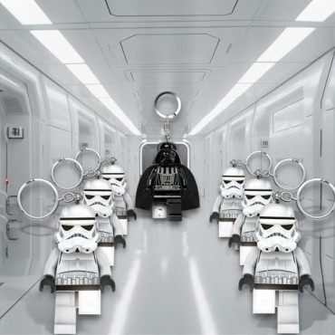 Llavero Linterna Chewbacca Lego Star Wars 