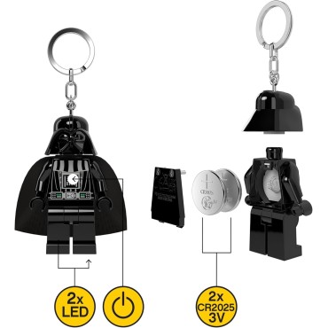 Llavero Linterna Darth Vader Star Wars Lego